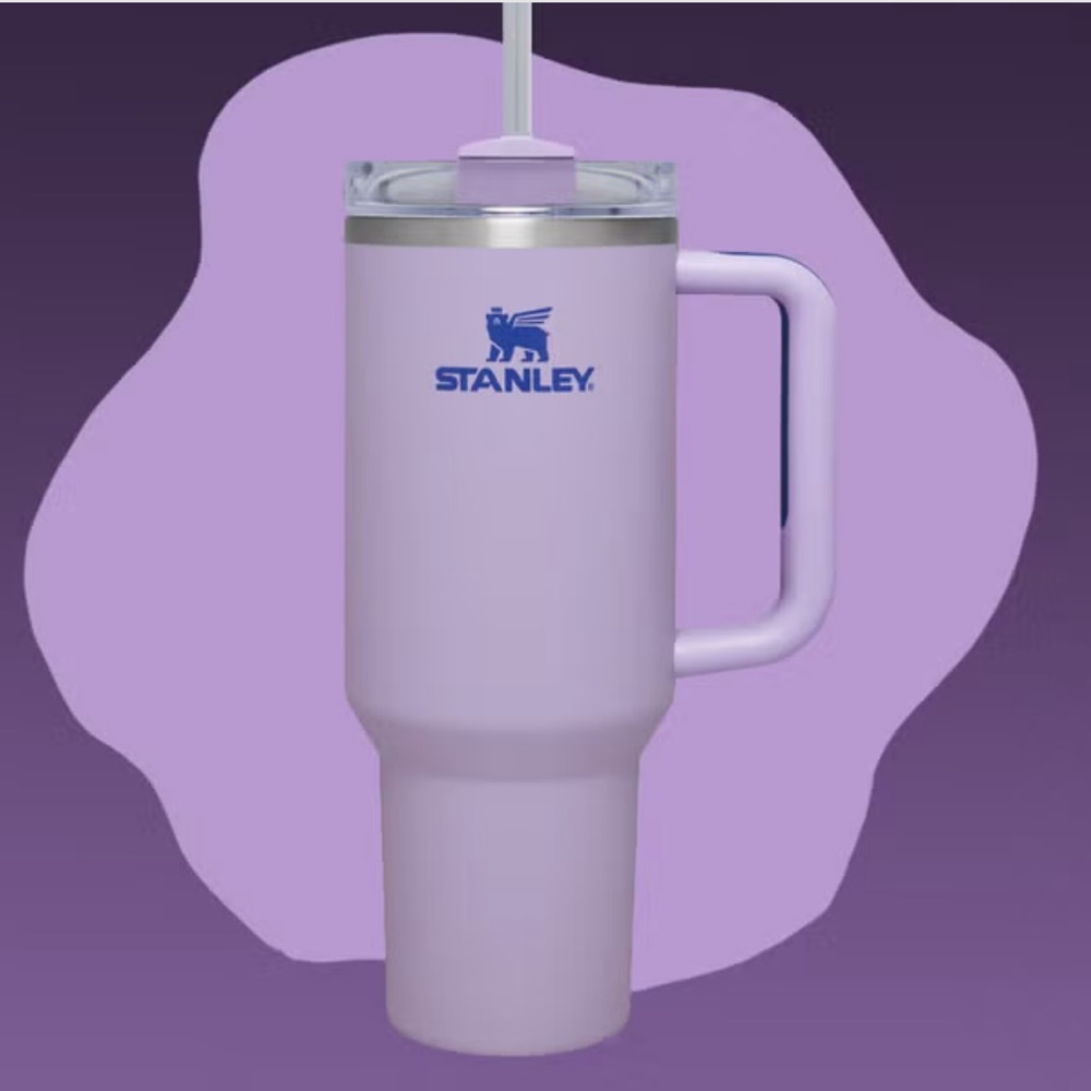 STANLEY Quencher H2.0 Tumbler with Handle and Straw 40 oz | Lavender
